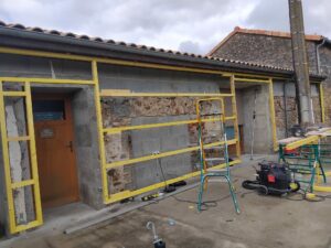 rénovation d'une longère