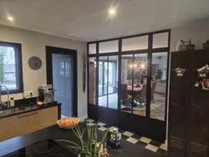 réalisation verrière sur-mesure en bois